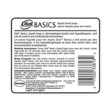 Basics Mp Free Liquid Hand Soap, Unscented, 16 Oz Pump Bottle, 12-carton