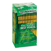 Pencils, Hb (#2), Black Lead, Yellow Barrel, 96-pack