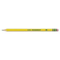 Pencils, B (#1), Black Lead, Yellow Barrel, Dozen
