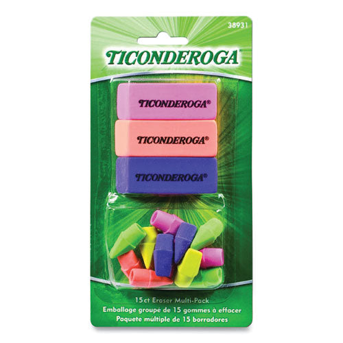 Eraser,ticonderoga,15pk