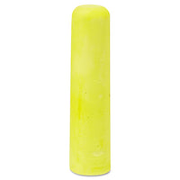 Railroad Crayon Chalk, 4" X 1", Yellow, 72-box