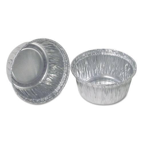Aluminum Round Containers, 3" Dia., 4 Oz Cup, 1000-carton