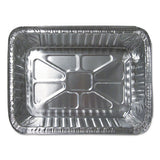 Aluminum Closeable Containers, 2.25 Lb Oblong, 500-carton