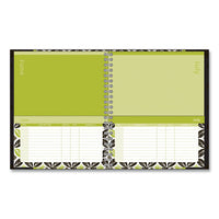 Monthly Home Finance Organizer, 5 Column Format, Black-green-white Cover, 11 X 9 Sheets, 30 Sheets-book