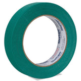 Color Masking Tape, 3" Core, 0.94" X 60 Yds, Green