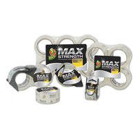 Max Packaging Tape, 3" Core, 1.88" X 54.6 Yds, Crystal Clear, 6-pack