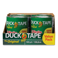Utility Duct Tape, 3" Core, 1.88" X 55 Yds, Silver, 3-pack