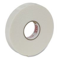 Permanent Foam Mounting Tape, 3-4" X 15ft, White