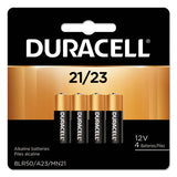 Specialty Alkaline Battery, 21-23, 12v, 4-pack