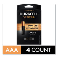 Optimum Alkaline Aaa Batteries, 4-pack