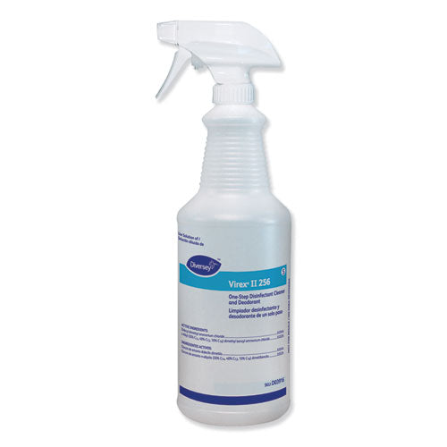 Virex Ii 256 Empty Spray Bottle, 32 Oz, Clear, 12-carton