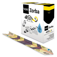 Zorba Absorbent Control Strips, 0.5 Gal, 4.7" X 23.6", 50-pack