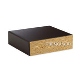 Classroom Science Table, 72w X 30d X 30h, Black Epoxy Resin Top, Oak Base