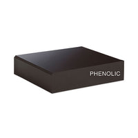 Classroom Science Table, 54w X 24d X 36h, Black Phenolic Resin Top, Oak Base