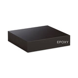 Classroom Science Table, 72w X 24d X 30h, Black Epoxy Resin Top, Oak Base