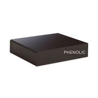 Classroom Science Table, 60w X 24d X 30h, Black Phenolic Resin Top, Maple Base