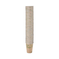 Ecosmart Recycled Fiber Hot-cold Cups, 12 Oz, Kraft-green, 50-sleeve, 20 Sleeves-carton