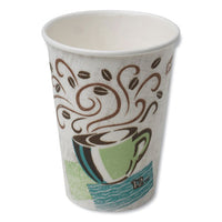 Hot Cups, Paper, 12oz, Coffee Dreams Design, 50-pack