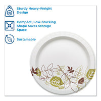 Pathways Soak Proof Shield Heavyweight Paper Plates, Wisesize, 8 1-2", 500-ctn