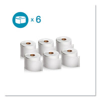 Lw Shipping Labels, 2.31" X 4", White, 300-roll, 6 Rolls-pack