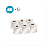 Lw Shipping Labels, 2.13" X 4", White, 220-roll, 6 Rolls-pack