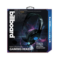 Gaming Headsets, Binaural, Over The Head, Black