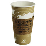 Ecogrip Hot Cup Sleeves - Renewable & Compostable, 1300-ct