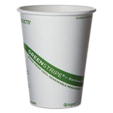 Greenstripe Renewable & Compostable Hot Cups - 12 Oz., 50-pk, 20 Pk-ct