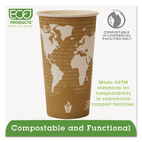 World Art Renewable Compostable Hot Cups, 20 Oz., 50-pk, 20 Pk-ct