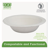 Renewable & Compostable Sugarcane Bowls - 12oz., 50-pk, 20 Pk-ct