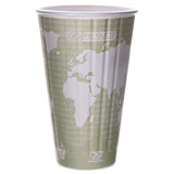 World Art Renewable And Compostable Insulated Hot Cups, Pla, 16 Oz, 40-packs, 15 Packs-carton