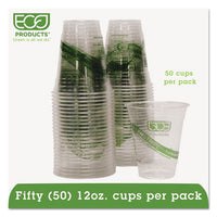Greenstripe Renewable & Compostable Cold Cups Convenience Pack- 12oz., 50-pk