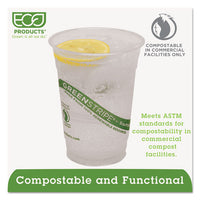 Greenstripe Renewable & Compostable Cold Cups - 16oz., 50-pk, 20 Pk-ct