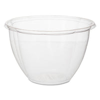 Salad Bowls, Clear, 48 Oz, 6.69" Dia, 300-carton