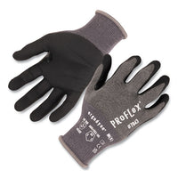 Proflex 7043 Ansi A4 Nitrile Coated Cr Gloves, Gray, X-large, 1 Pair, Ships In 1-3 Business Days