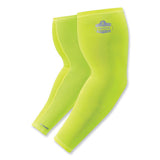Chill-its 6690 Performance Knit Cooling Arm Sleeve, Polyester/spandex, Large, Lime, 2 Sleeves, Ships In 1-3 Business Days