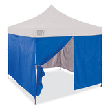 Shax 6054 Pop-up Tent Sidewall Kit, Single Skin, 10 Ft X 10 Ft, Polyester, Blue, Ships In 1-3 Business Days