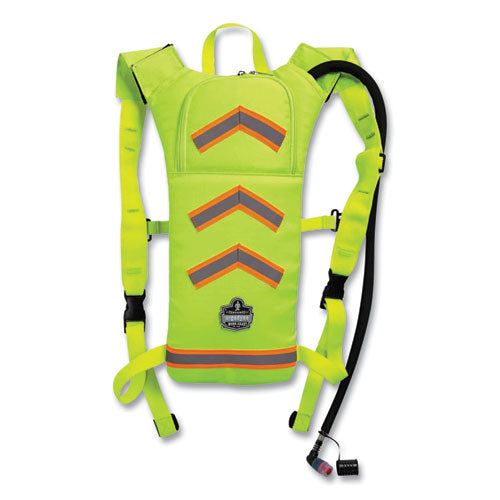 Chill-its 5155 Low Profile Hydration Pack, 2 L, Hi-vis Lime, Ships In 1-3 Business Days