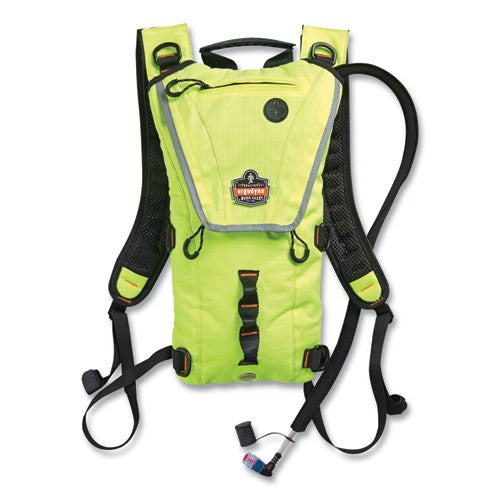 Chill-its 5156 Low Profile Hydration Pack, 3 L, Hi-vis Lime, Ships In 1-3 Business Days