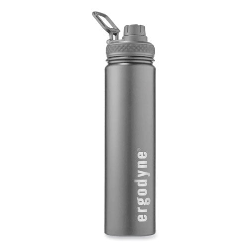 Chill-its 5152 Insulated Stainless Steel Water Bottle, 25 Oz, Black, Ships In 1-3 Business Days