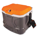 Chill-its 5170 17-quart Industrial Hard Sided Cooler, Orange/gray, Ships In 1-3 Business Days