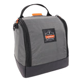 Arsenal 5185 Full Respirator Bag With Zipper Magnetic Closure, 5.5 X 9.5 X 9.5, Gray, Ships In 1-3 Business Days