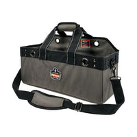 Arsenal 5844 Bucket Truck Tool Bag W/tool Tethering Attachment Points, 18 X 7.5 X 7.5, Polyester, Gray, Ships In 1-3 Bus Days