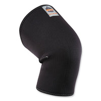 Proflex 600 Neoprene Single Layer Knee Sleeve, Small, Black, Ships In 1-3 Business Days