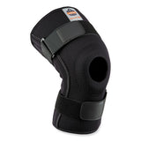 Proflex 620 Open Patella Spiral Stays Knee Sleeve, Small, Black, Ships In 1-3 Business Days