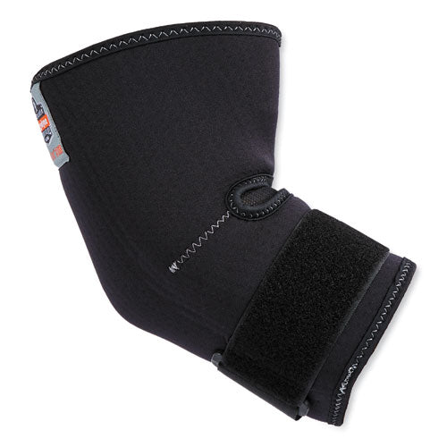 Proflex 655 Compression Arm Sleeve With Strap, Medium, Black, Ships In 1-3 Business Days