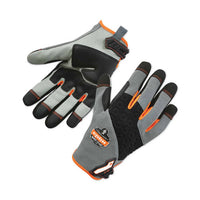 Proflex 710 Heavy-duty Mechanics Gloves, Gray, Small, Pair, Ships In 1-3 Business Days