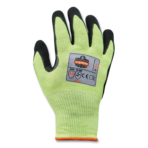 Proflex 7041-case Ansi A4 Nitrile Coated Cr Gloves, Lime, X-large, 144 Pairs/carton, Ships In 1-3 Business Days