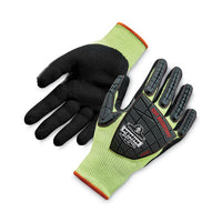 Proflex 7141 Ansi A4 Dir Nitrile-coated Cr Gloves, Lime, X-large, 72 Pairs/pack, Ships In 1-3 Business Days