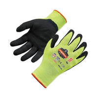 Proflex 7021 Hi-vis Nitrile-coated Cr Gloves, Lime, Large, 144 Pairs/carton, Ships In 1-3 Business Days